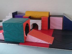 Just one of the activities available for our toddlers to enjoy.